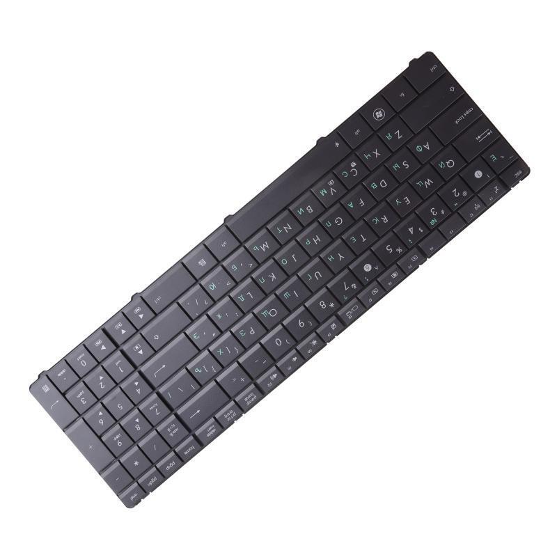 for ASUS X53 X54H K53 A53 N53 N60 N61 N71 Russian Laptop Keyboard US Layout