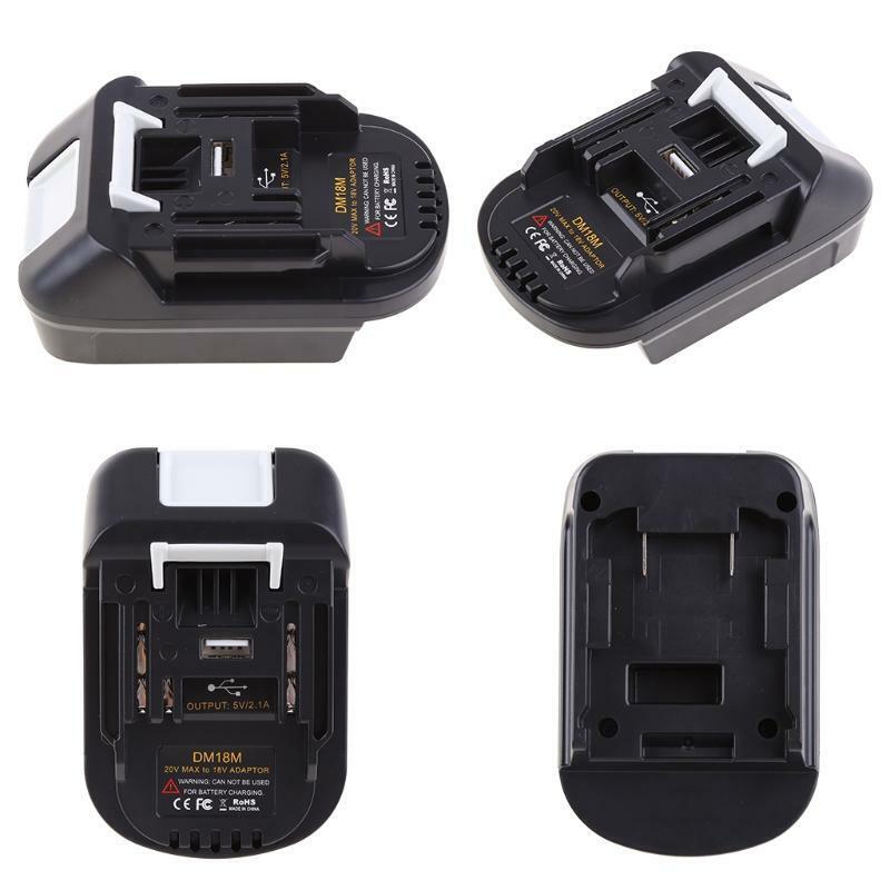 Household Electric Tools 20V to 18V Battery Adapter DM18M for Bl1830 Bl1850