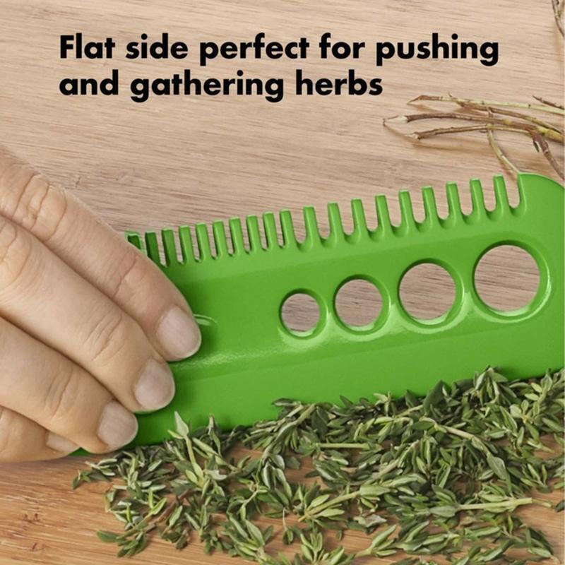 Vegetable Herb Eliminator Leaf Peeler Kale Stripping Comb Multifunctional Slicer