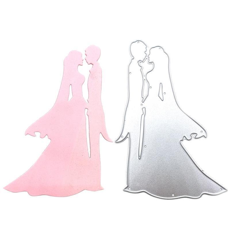 Wedding Scene Metal Cutting Dies Blade Punch Stencils Die Embossing Template