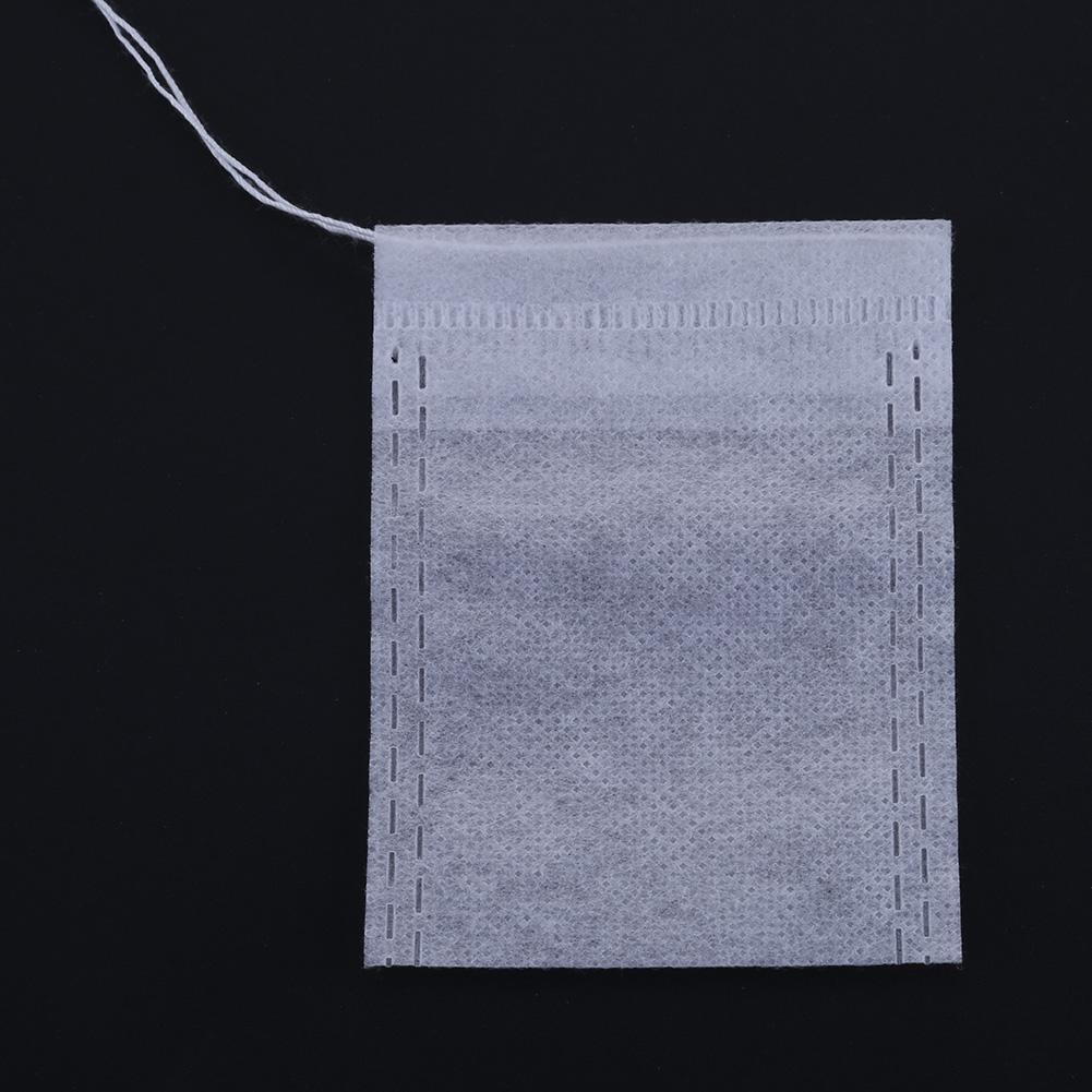 100pcs Drawstring Home Medicine Bag Empty Tea Spice Seal Filter Bag(7X9cm)