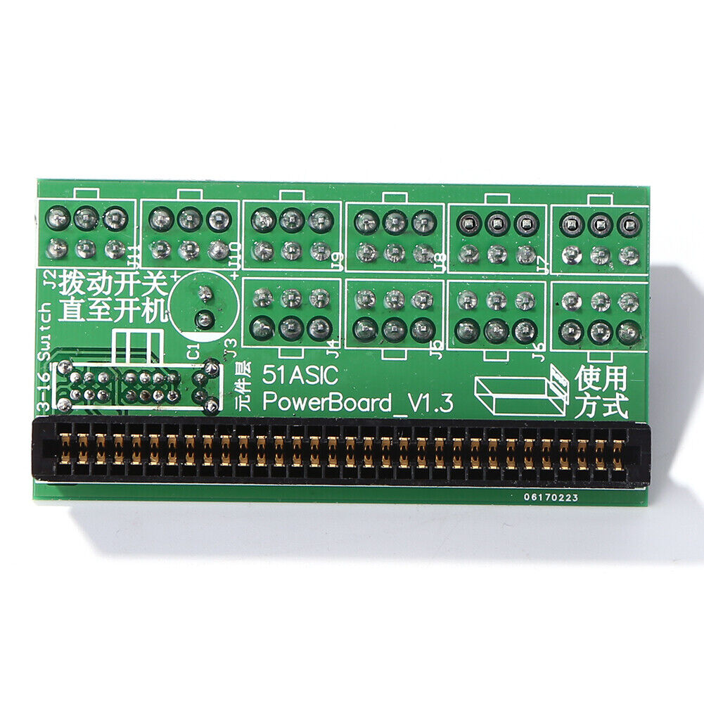 750W-1200W Power Supply Breakout Board 10 Ports PCIe 6 Pin for DPS-800GB A