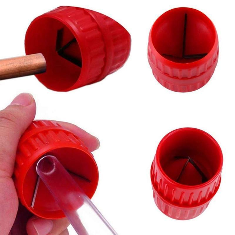 1 Pair Environmentally Pipe Deburring Tool for PVC/PPR/Copper/Brass/Aluminum