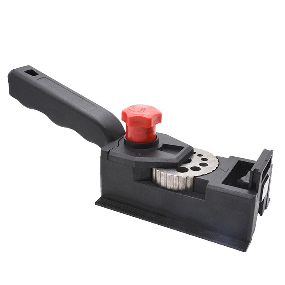 Woodworking Doweling Jig 3-12mm Hinge Drilling Guide Locator Puncher Tools