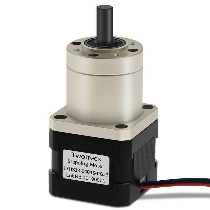 27:1 Planetary NEMA 17 Step Motor 2 Phase 0.067Degree 0.4A Stepping Motor 42mm