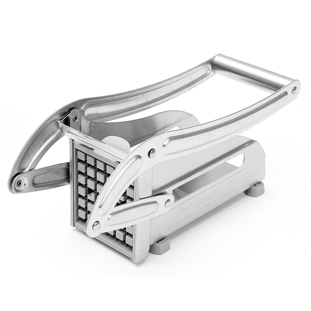 Stainless Steel French Fries Making Tool Potato Chips Strip Slicer Cutter
