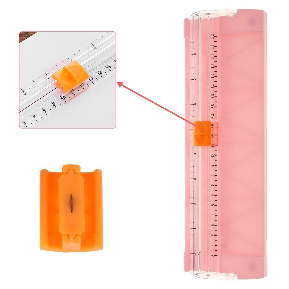Portable A5 Precision Paper Card Cutting Blade Art Trimmer Photo Cutter Mat