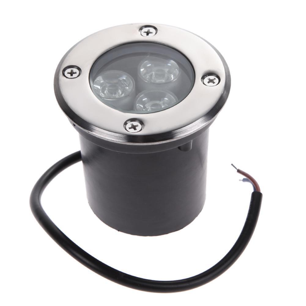 3W LED Underground Light IP65 Buried Recessed Floor Outdoor Lamp White