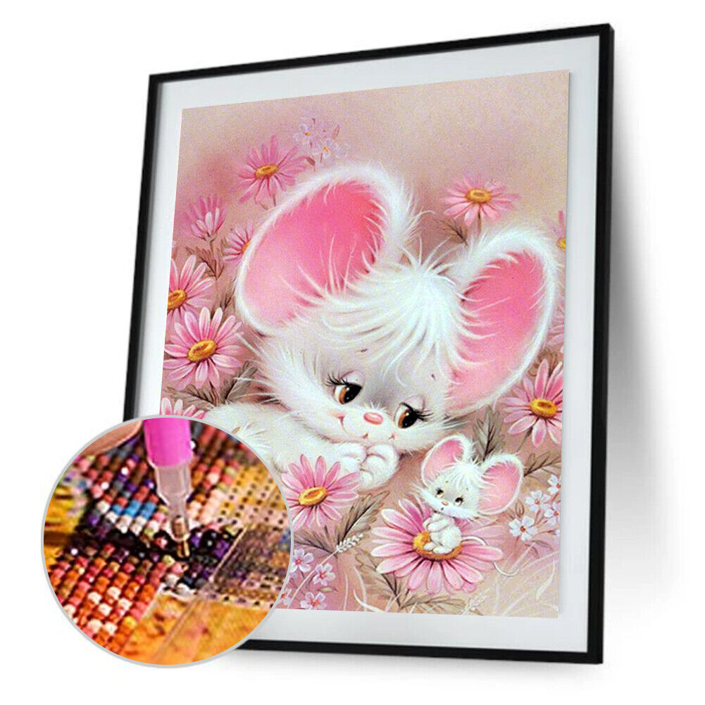 Cartoon Mouse 5D Diamond Painting Embroidery DIY Cross Stitch Home Decor