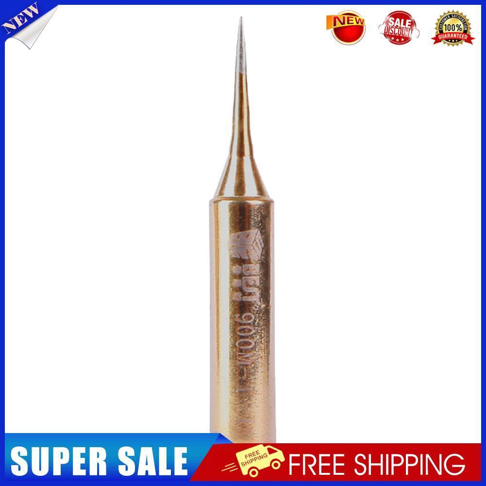 900M-T Oxygen-free Copper Soldering Iron 936 Solder Head Welding Tip (A)