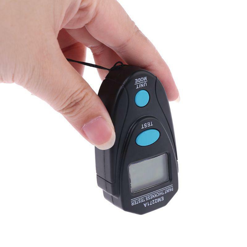 EM2271A Digital Fe/NFe 0.00-2.20mm Thickness Tester Car Auto Paint Coating Gauge