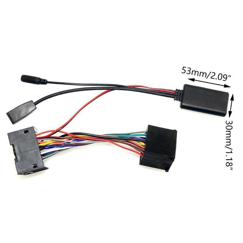 Multifunctional Car 3.5mm AUX Adapter Support Bluetooth-compatible 5.0 for E46