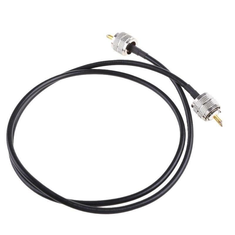 CB Radio Cable PL259 Jumper 3FT(1m) RF Adapter PL-259 UHF Male to Male Connector