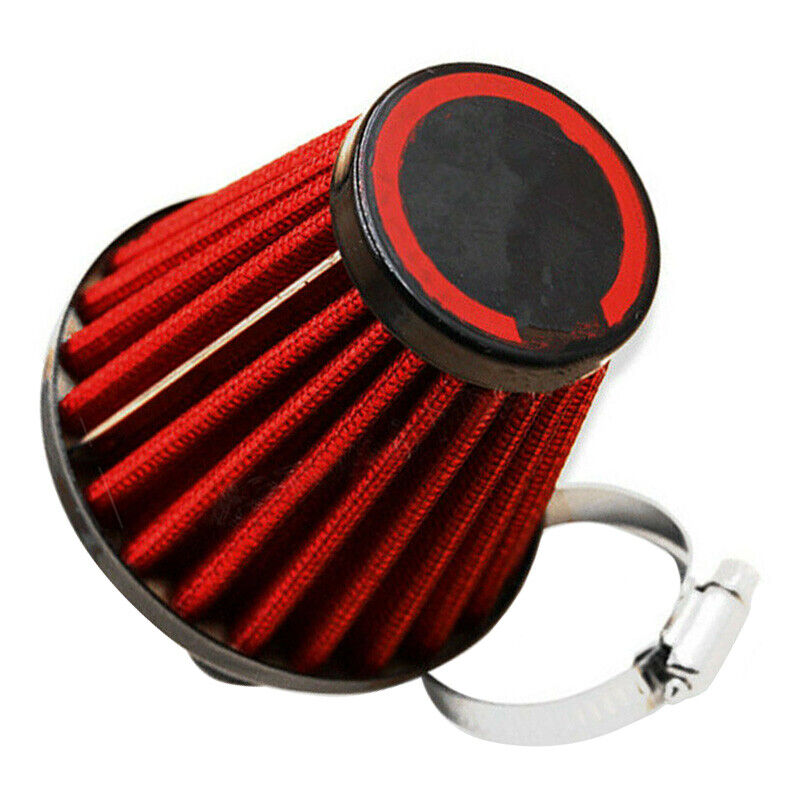 Motorcycle 42mm Tapered Air Filter 45 Degree Bend Inlet Fit For Kawasaki Suzuki