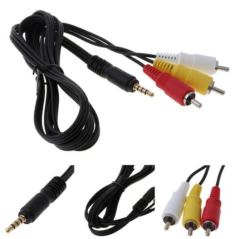 AV A/V Audio Video TV Cable Cord Lead For DV Mini Camcorder STV-250/N