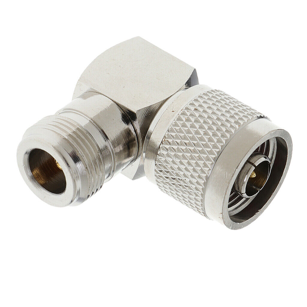 1 piece N  Plug to N Fe  Right Angle 90°  Connector