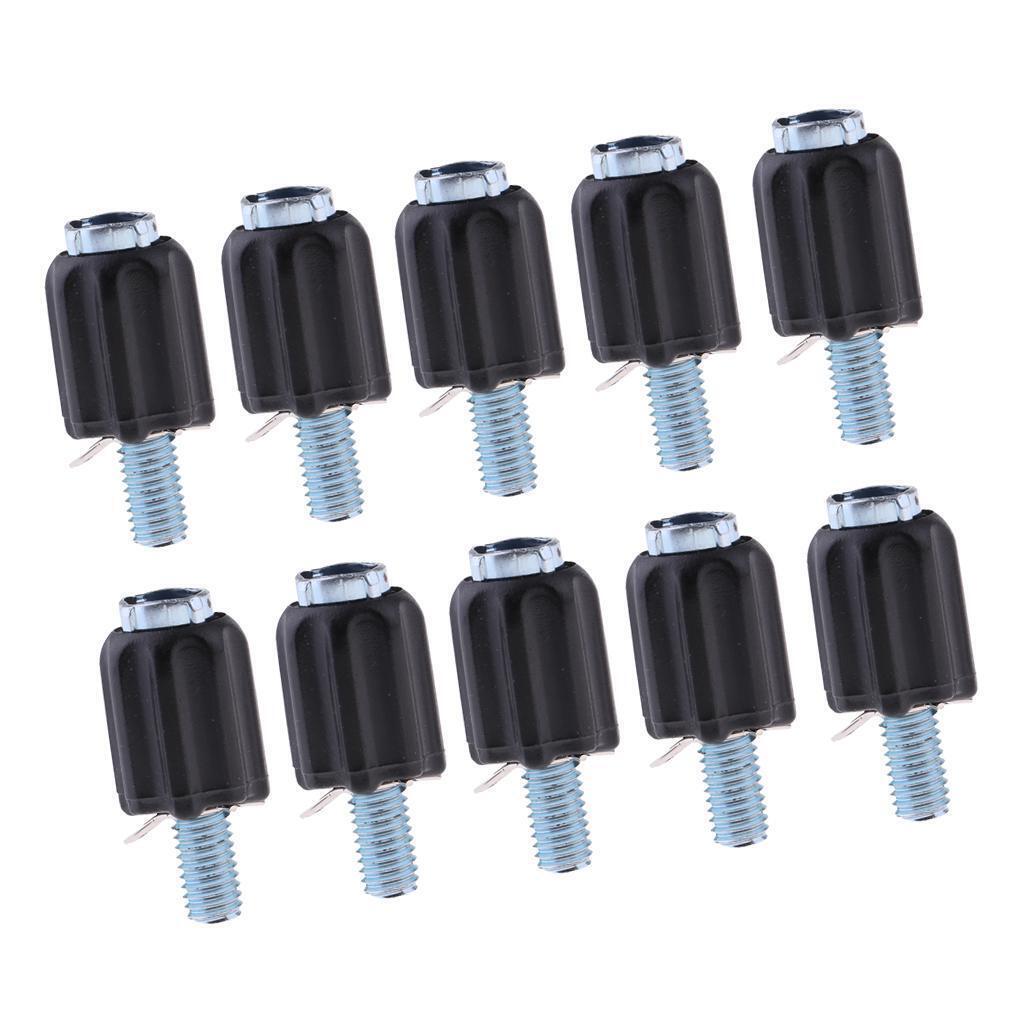 10pcs Bike Rear Derailleur Adjuster Screw Disc Brake Shifter Cable Adapter