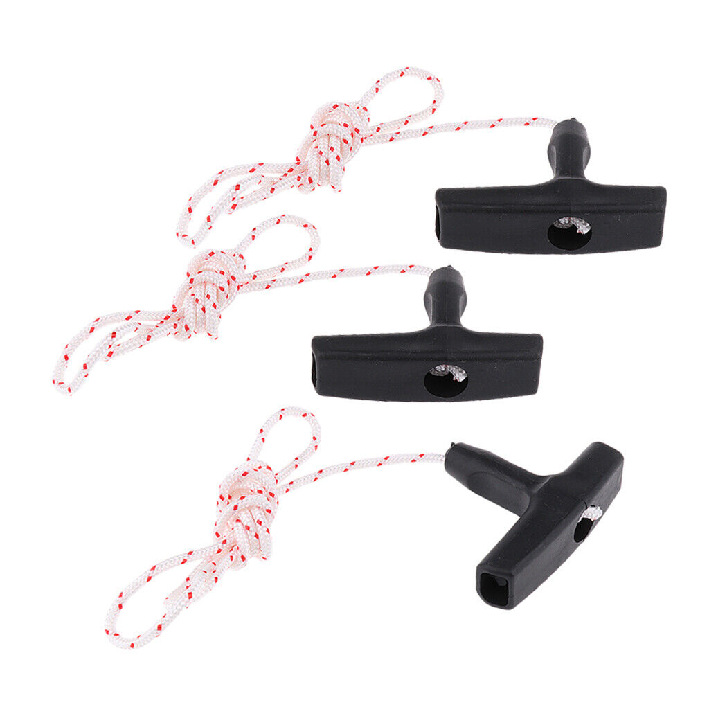3pcs Strimmer Engine Pull Start Handle with Rope for  038 039