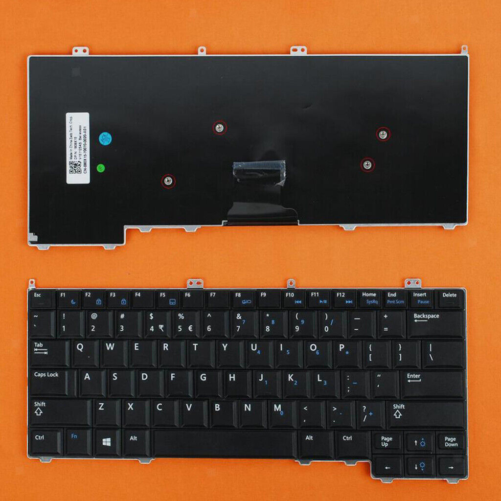 US Layout Keyboard Replacement for DELL Latitude 12 7000/ E7440/ E7420 /E7240/