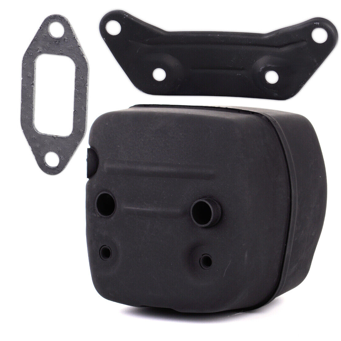 Muffler Exhaust Gasket Bracket fit for HUSQVARNA 385 390 372 365 362 Chainsaw Li
