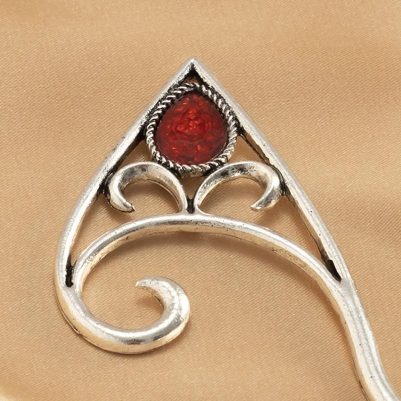 Fashion Hollow Ear Cuff Ear Clip Clip-on Ear Wrap Jewelry for Women Girls Fairy
