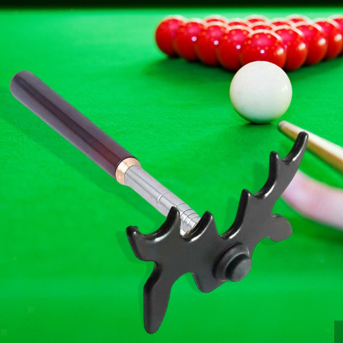 Billiards Cue Bridge with Removable Head Cue  Pool Cue Accessory Snooker