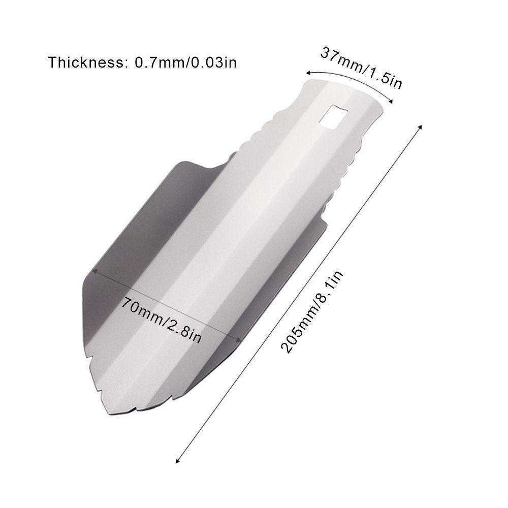 Portable Camping Shovel Survival Tool Garden Shovel Outdoor Trowel