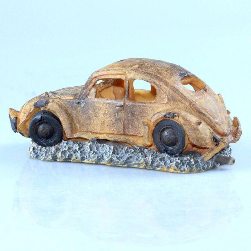 Aquarium Oxygen Pneumatic Car Decoration Underwater Landscape Fish Tank Ornament