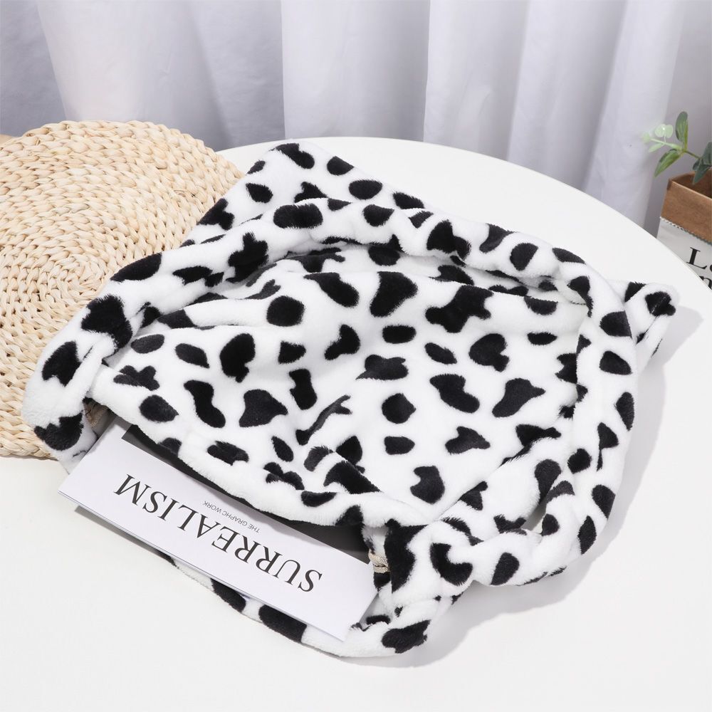 Cow Large Capacity Autumn Winter Crossbody Shoulder Bags Messenger Bag Handbags
