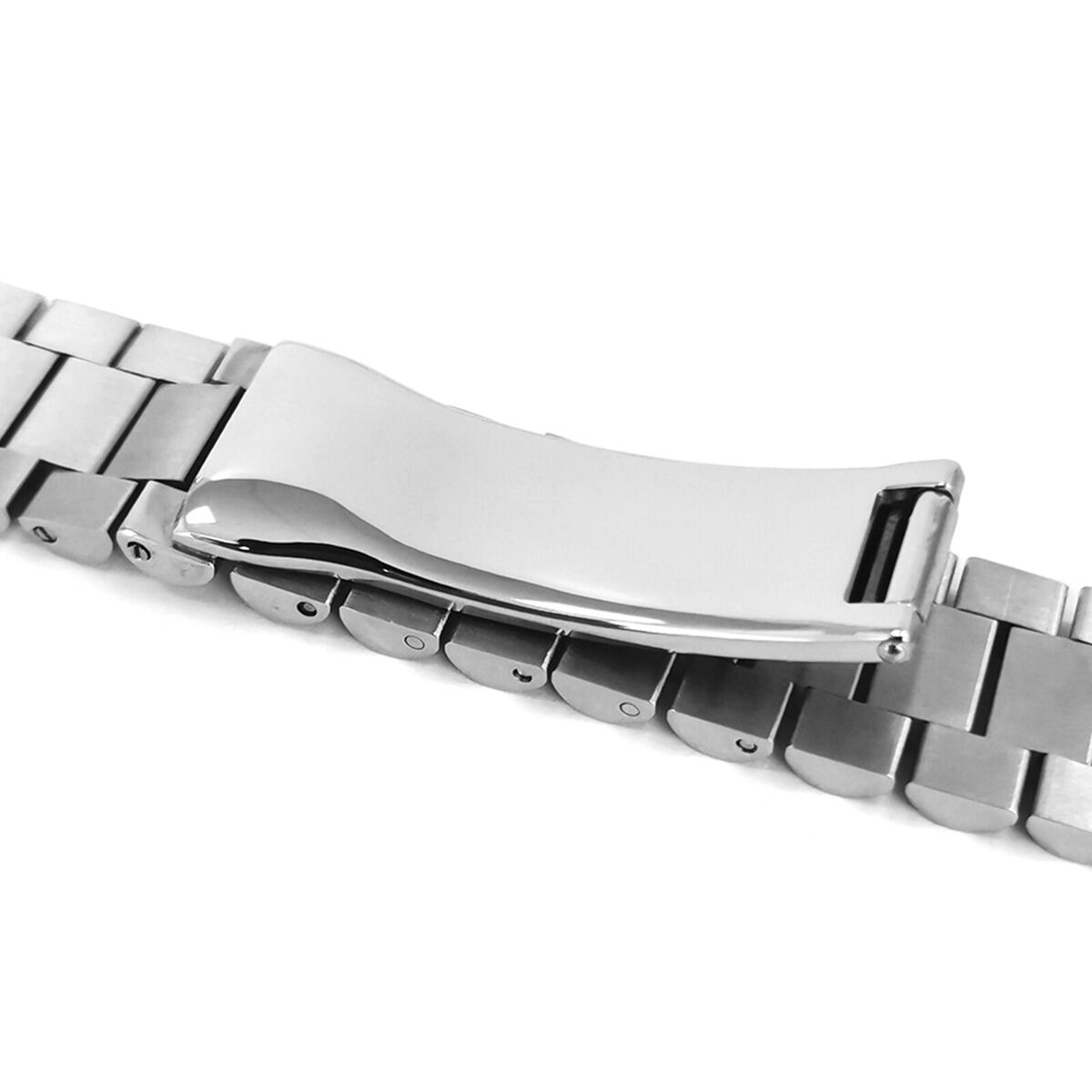 For SUB 40MM Watch Case 20MM Stainless Steel Watch Strap Band Buckle Bracelet
