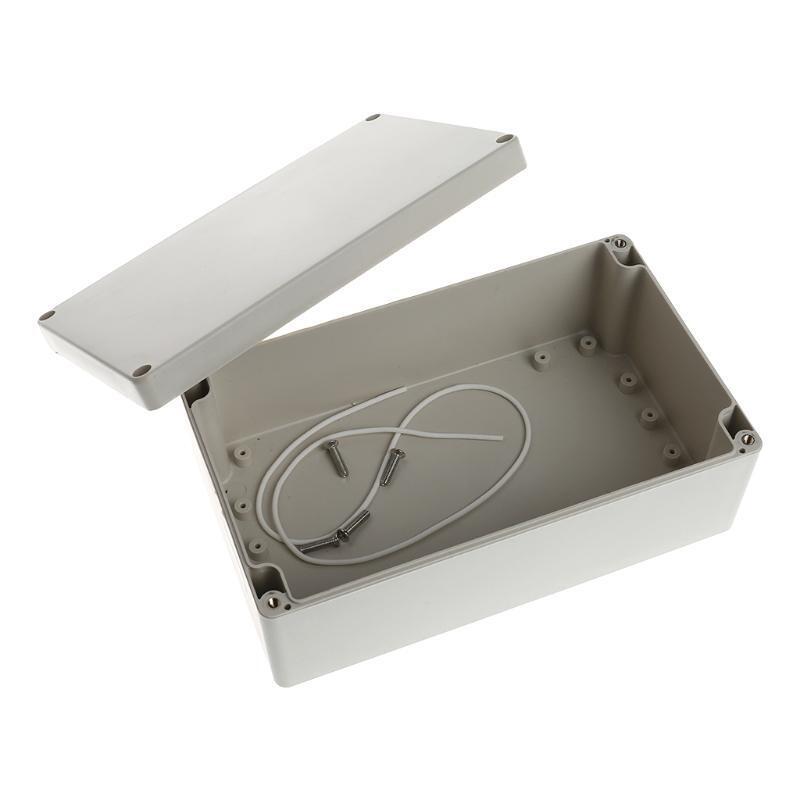 1PC Waterproof Plastic Project Box Enclosure 7.87" X 4.72" X 2.95" (L X W X H)