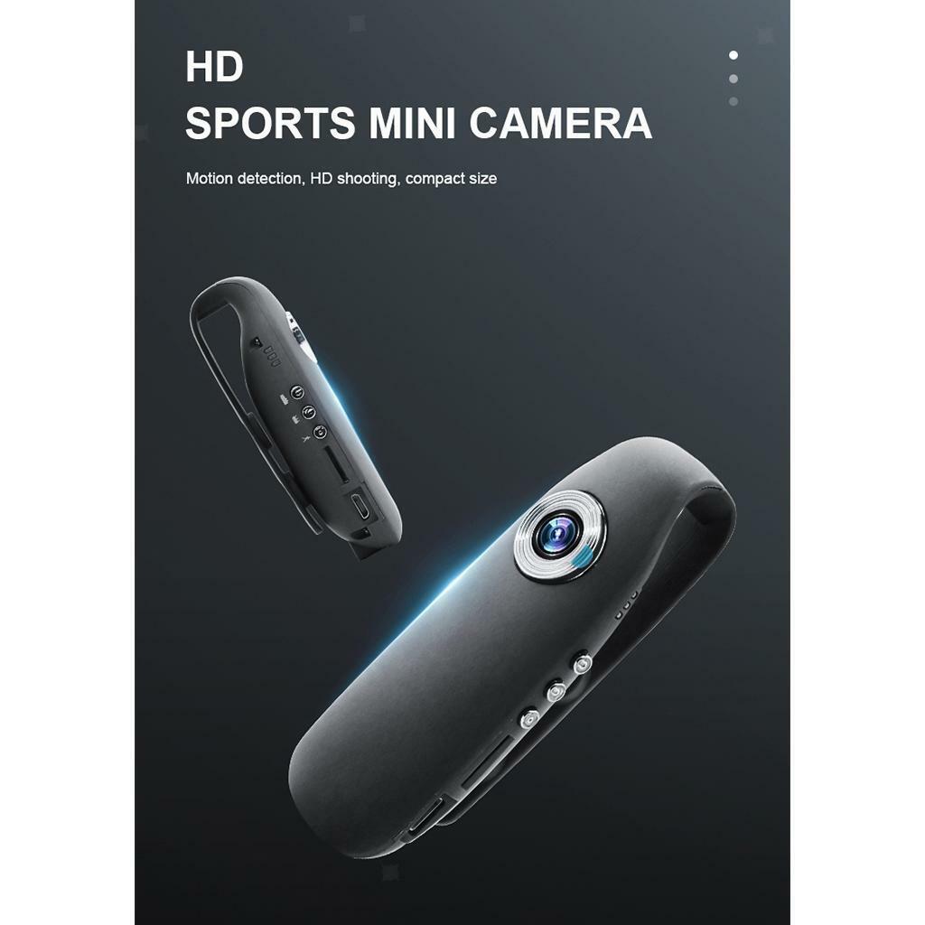 1080P Body Camera   Pocket Clip Cam Camcorder 130degree