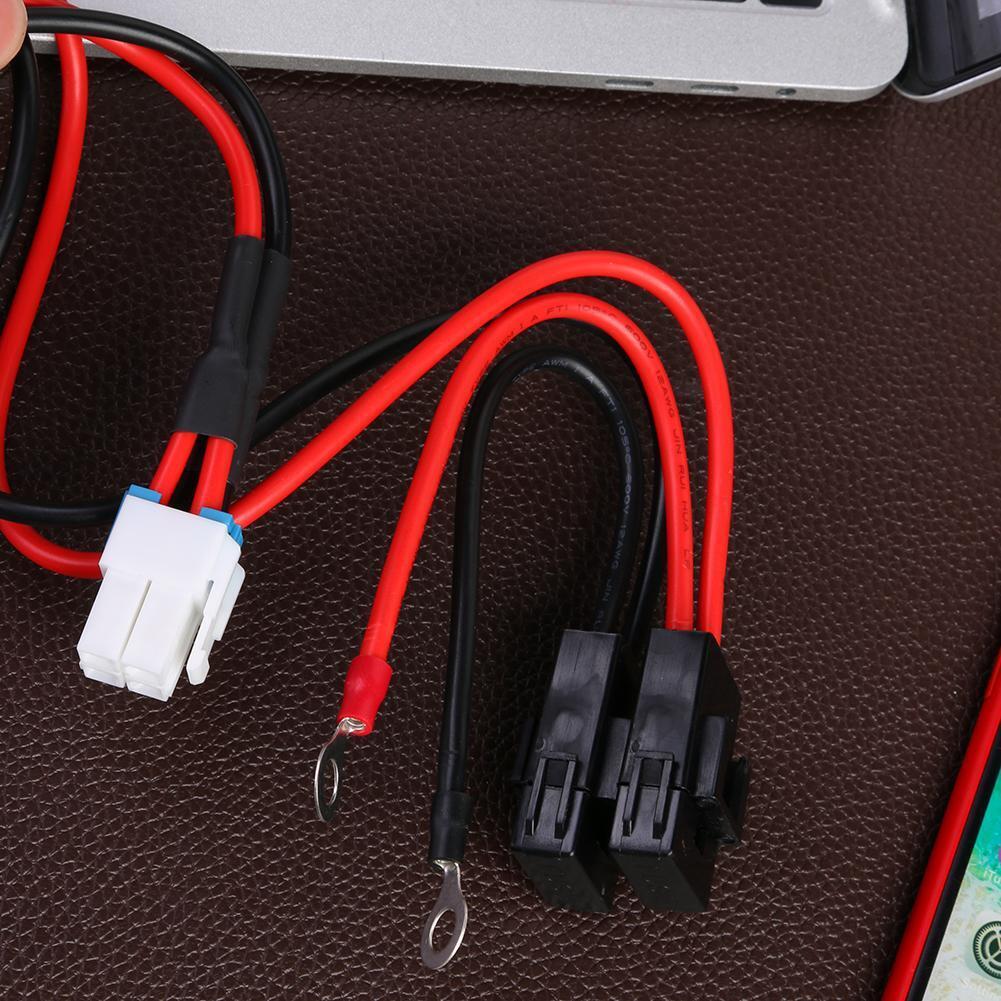 1m 30A 4Pin Short Wave Car Charger Power Cable for ICOM IC7000 IC7600 Radio