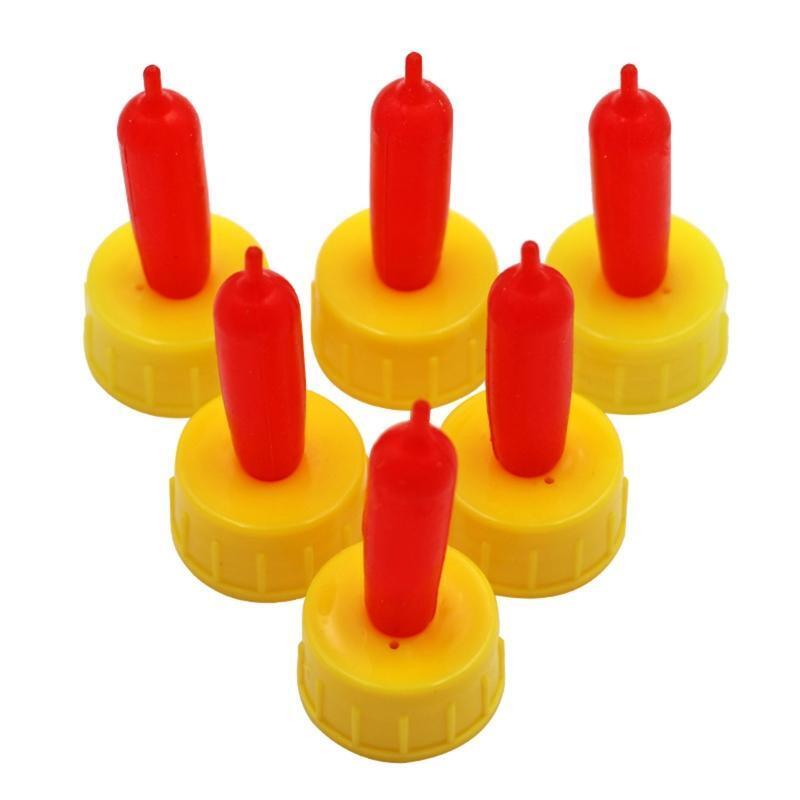 10 Pcs Puppy Dog Foal Calf Screw Coke Bottle Durable Nipple Drinker Bottle Tools