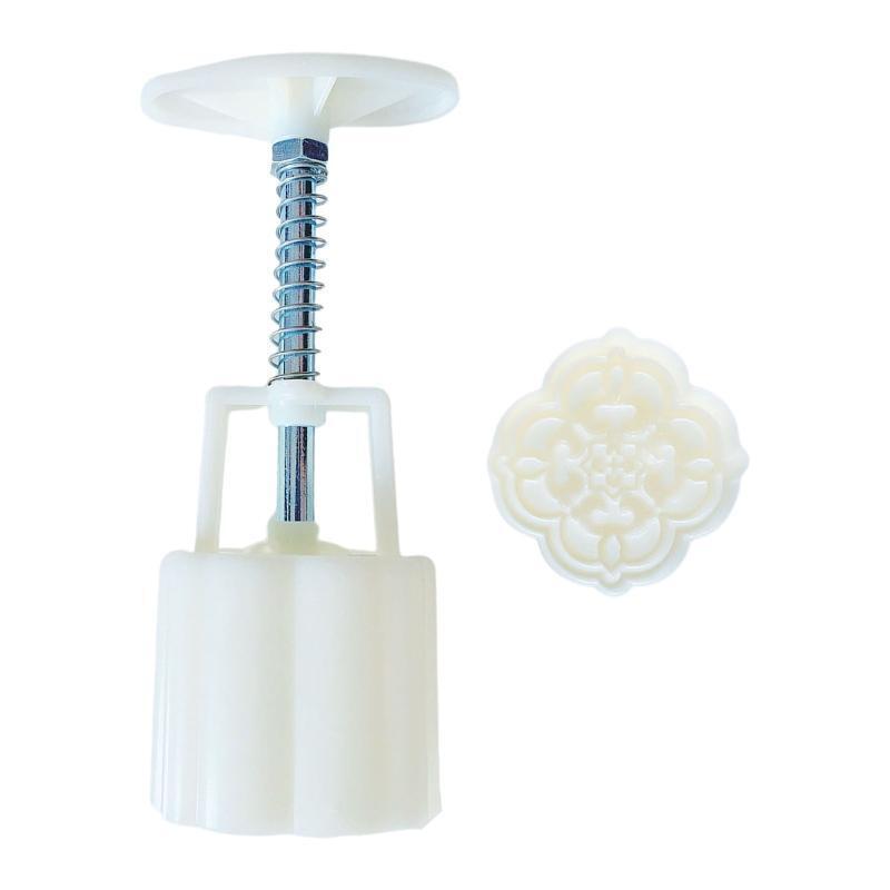 Hand Pressure Moon Cake Mold Pastry Decoration Tool Mooncake Maker 50g Durable