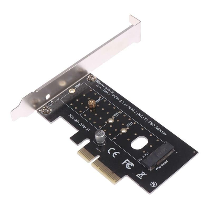 M.2 PCI Express NVMe or SSD to PCIe 3.0 x 4 Expansion Adapter Card Support NGFF-