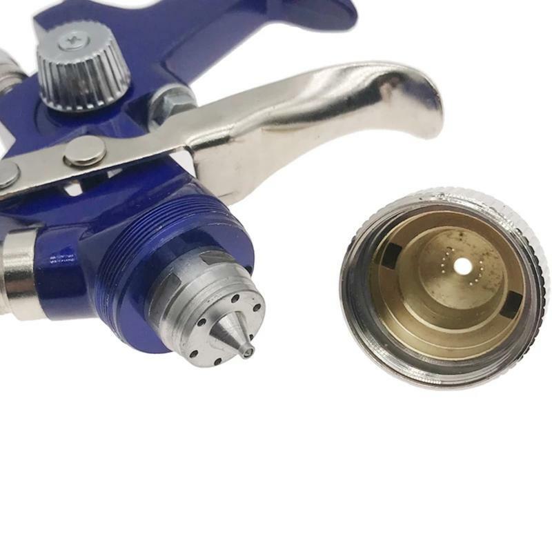 HVLP Gravity Feed Air Spray Gun Nozzle Replace Nozzle Kit 1.4 mm/1.7mm/2.0mm