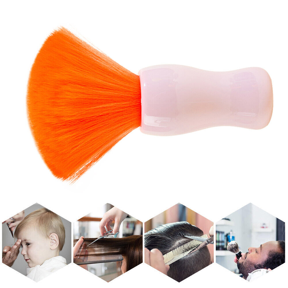 Hair Breaking Brush Salon Supply Soft Nylon Brush Hair Removal Tool (Pink)
