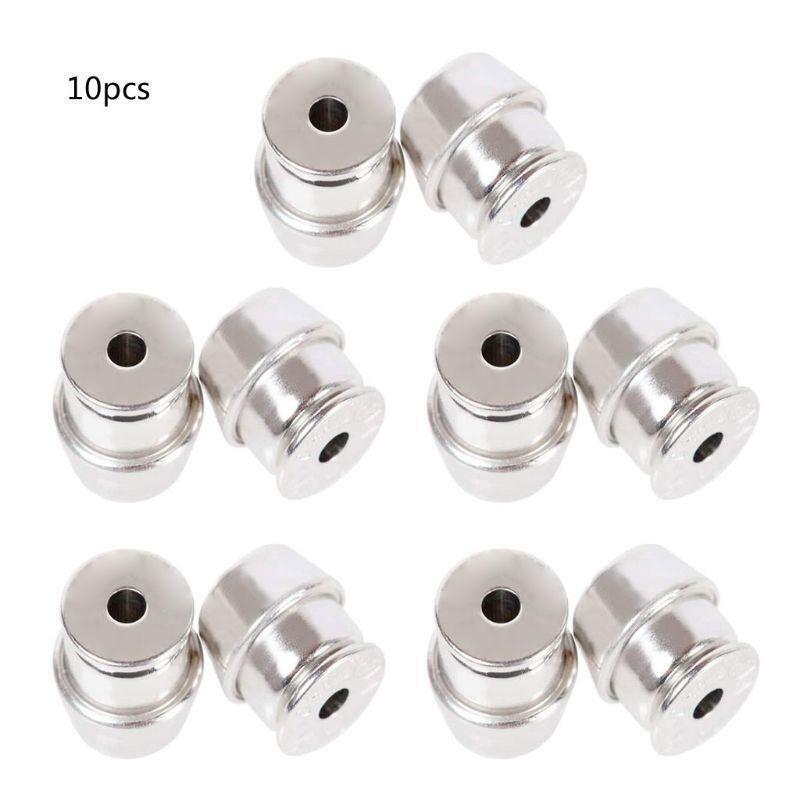 10Pcs Secure Earring Lock Earring Back Ear Studs Nuts Replacement Earring Posts