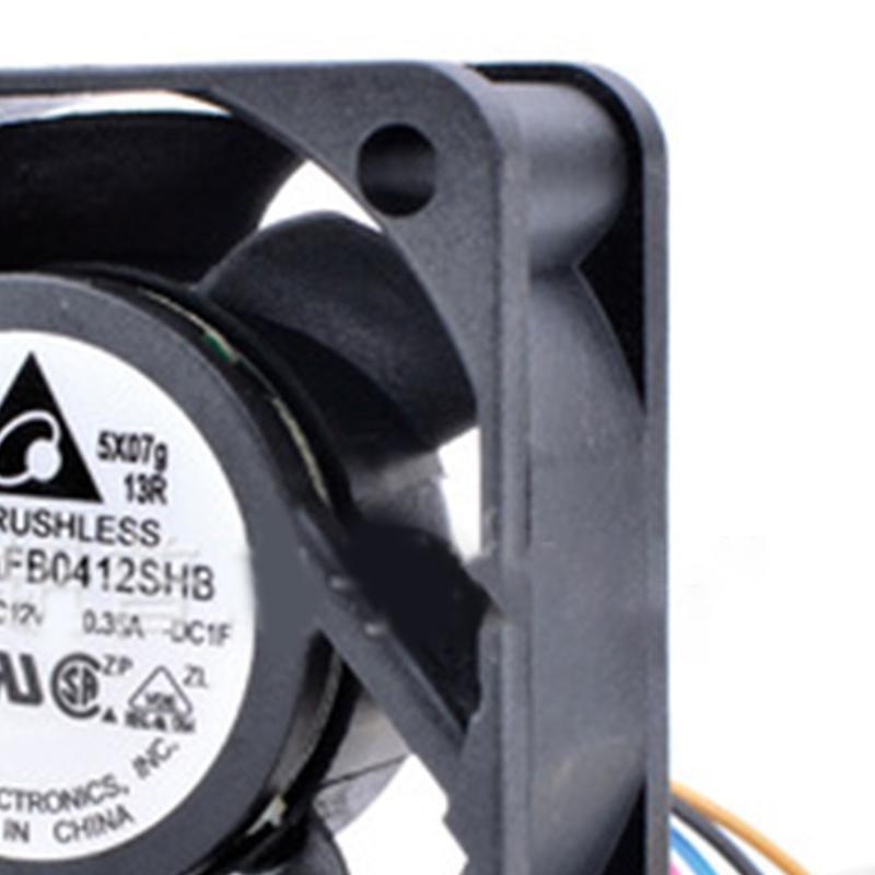 12000 rpm DC Brushless Cooling Fan AFB0412SHB PWM Miner Cooling Fans 4P 12V