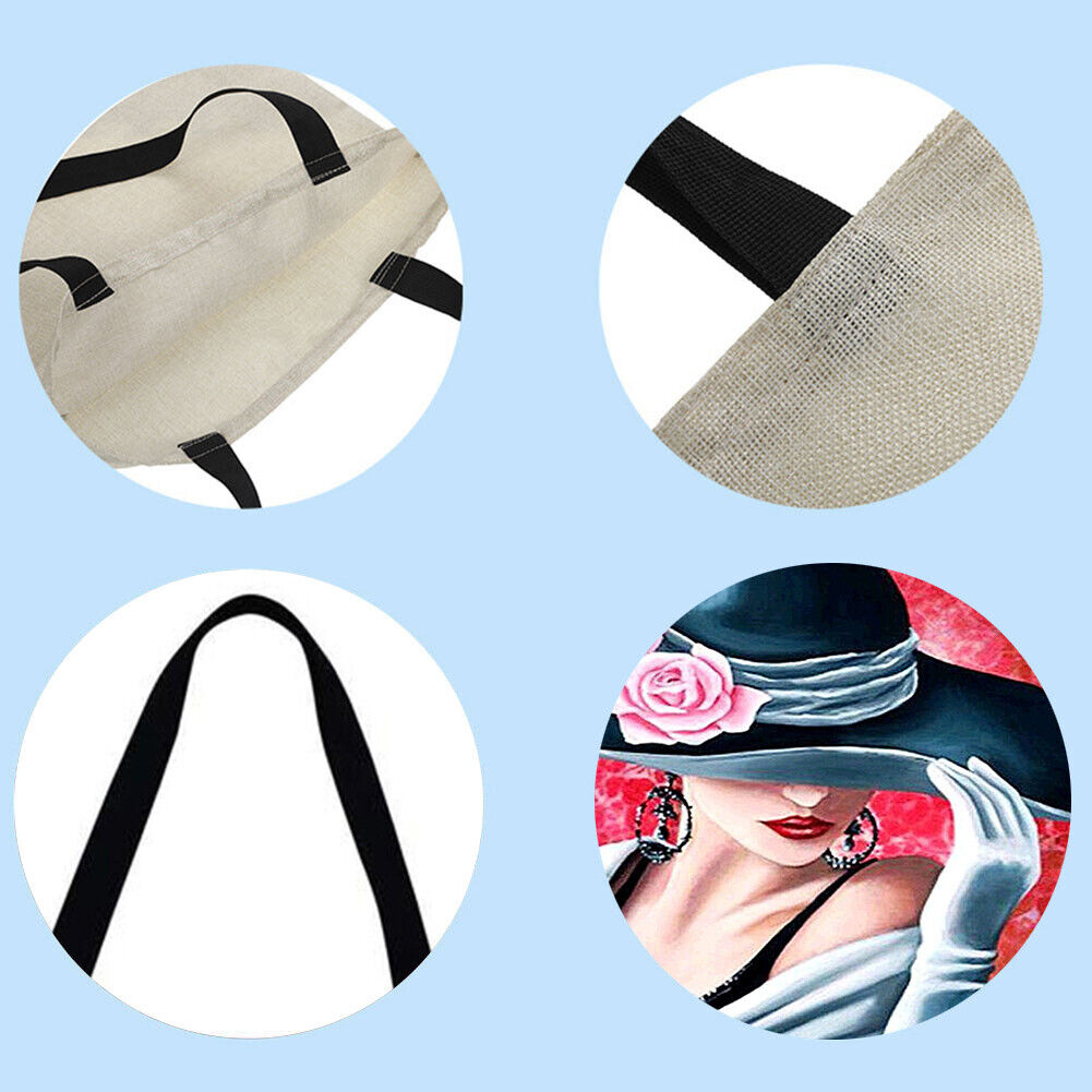 Bowler girl Printed Shoulder Shopping Bag Casual Large Tote Handbag
