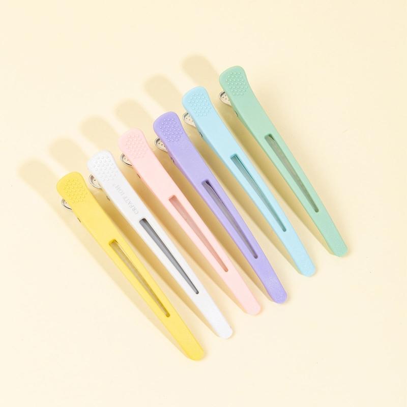 Colorful Hair Clips 12pcs/set Non-Slip Duckbill Alligator Hair Barrettes Pins