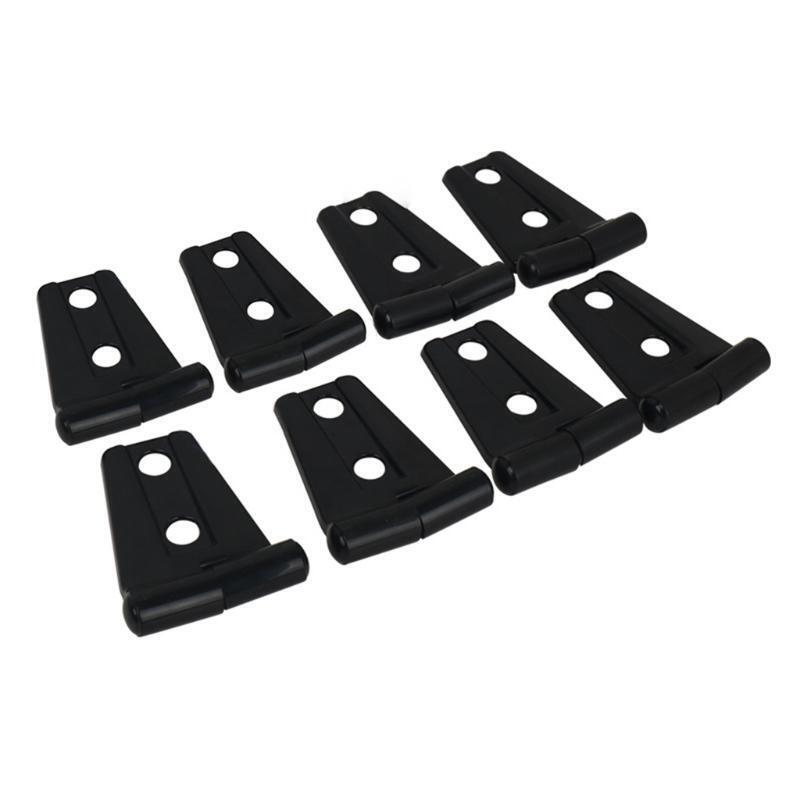 8 Pack Door Protector Trim Hinge Covers for Jeep-Wrangler 2/4-Door Accessories