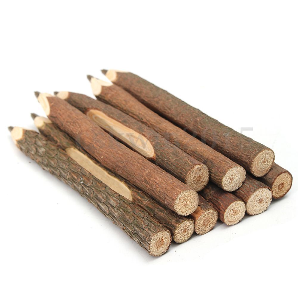 Art Work Crafts Stationery Wooden Pencil Writing Tool Graphite Branch and Twig