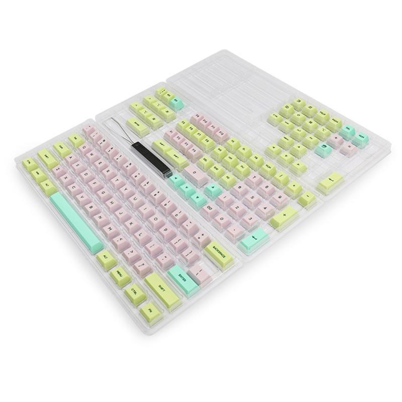 Silicone Waxy Pink Keycap GK2 Profile for Mechanical Keyboard Keycap GK64 tda68