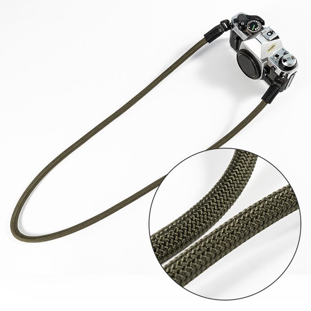 Nylon Rope Camera Shoulder Neck Strap Belt for DSLR Camera (Army Green)