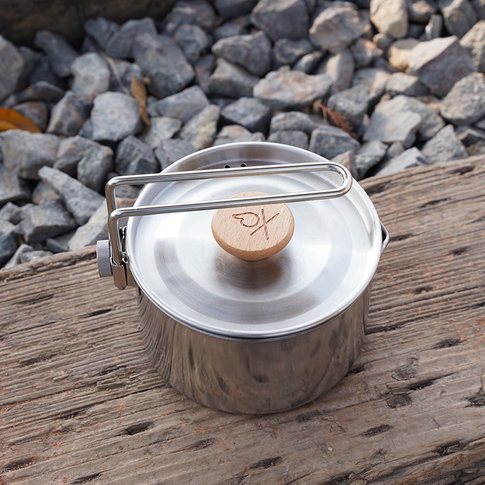 Tool Detachable Outdoor Multifunctional Cookware Teapot Kettle Camping Pot