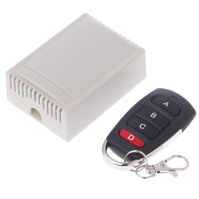 315Mhz RF Remote Control Switch DC 24V 4-Channel Relay Receiver Transmitter Kit