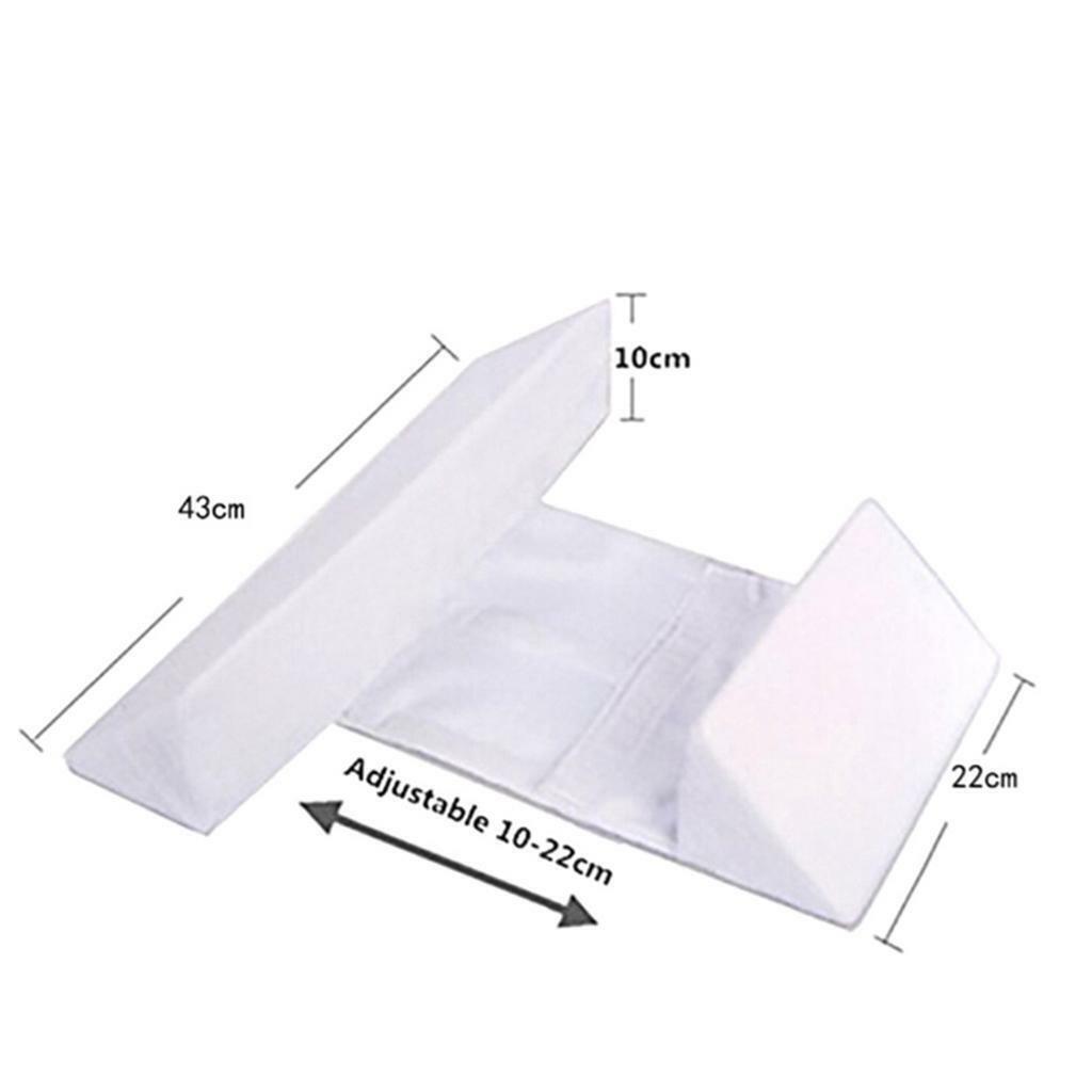 Side Sleeping Pillow Triangle Easy Cleaning for Newborn Infant  Grey