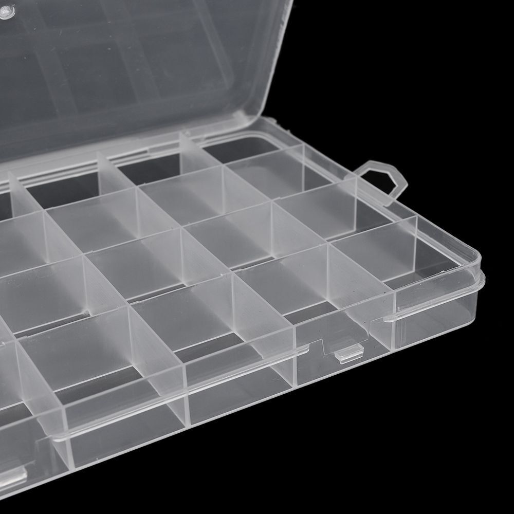 Compartment Beads Container Storage Case Earring Boxes Jewelry Storage Box